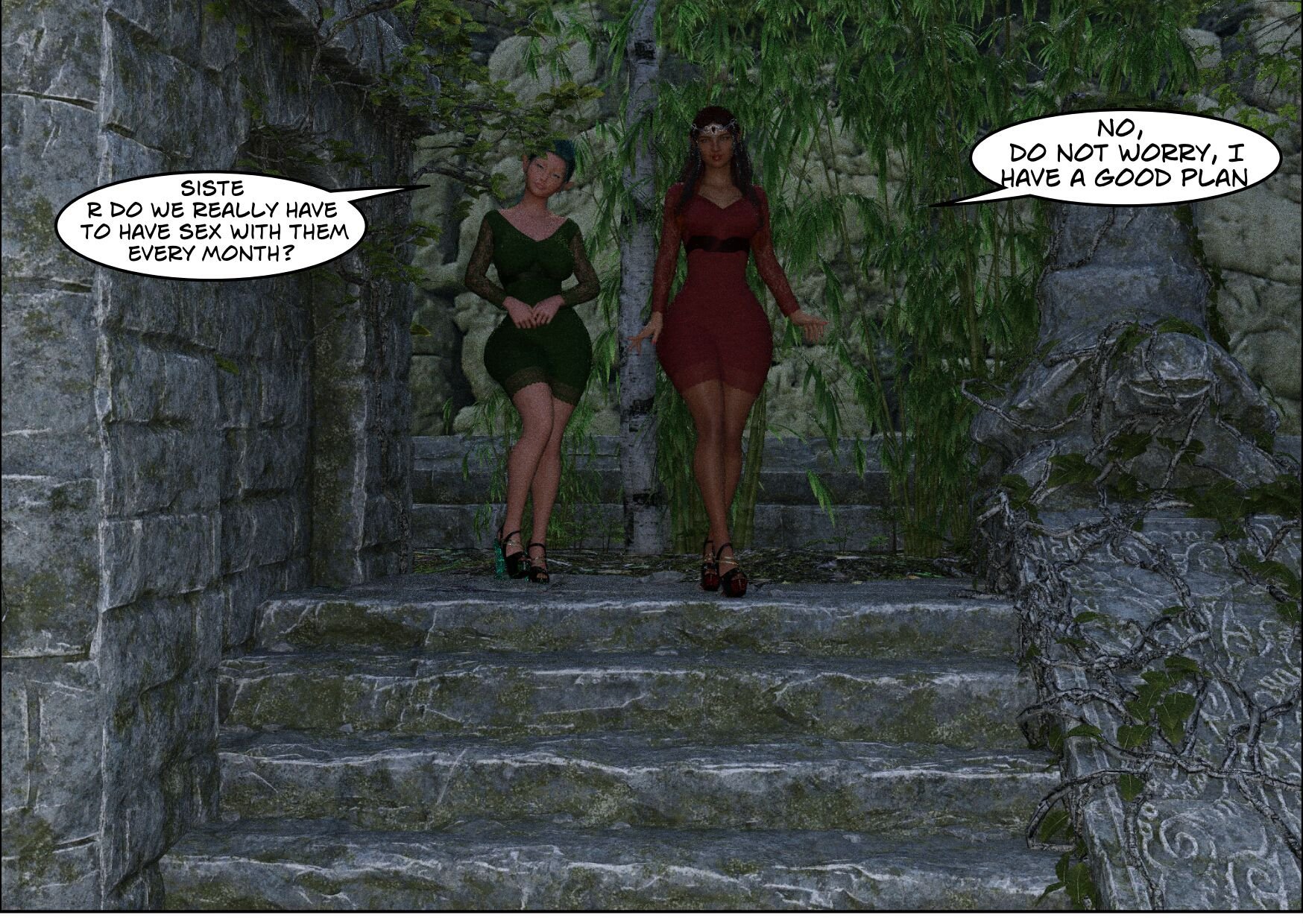 Alfan Jungle [Elf3D] - Chapter 2 — Page 18