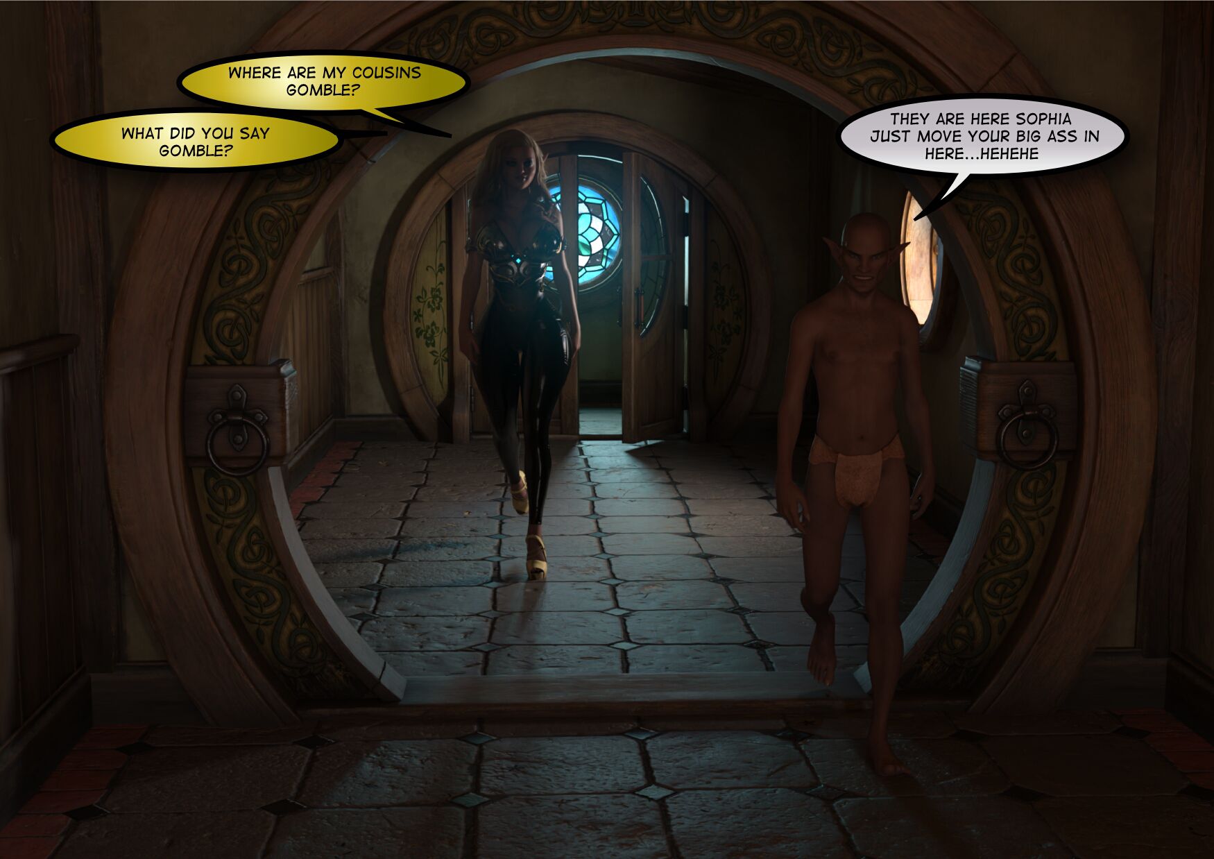 Alfan Jungle [Elf3D] - Chapter 3 — Page 10