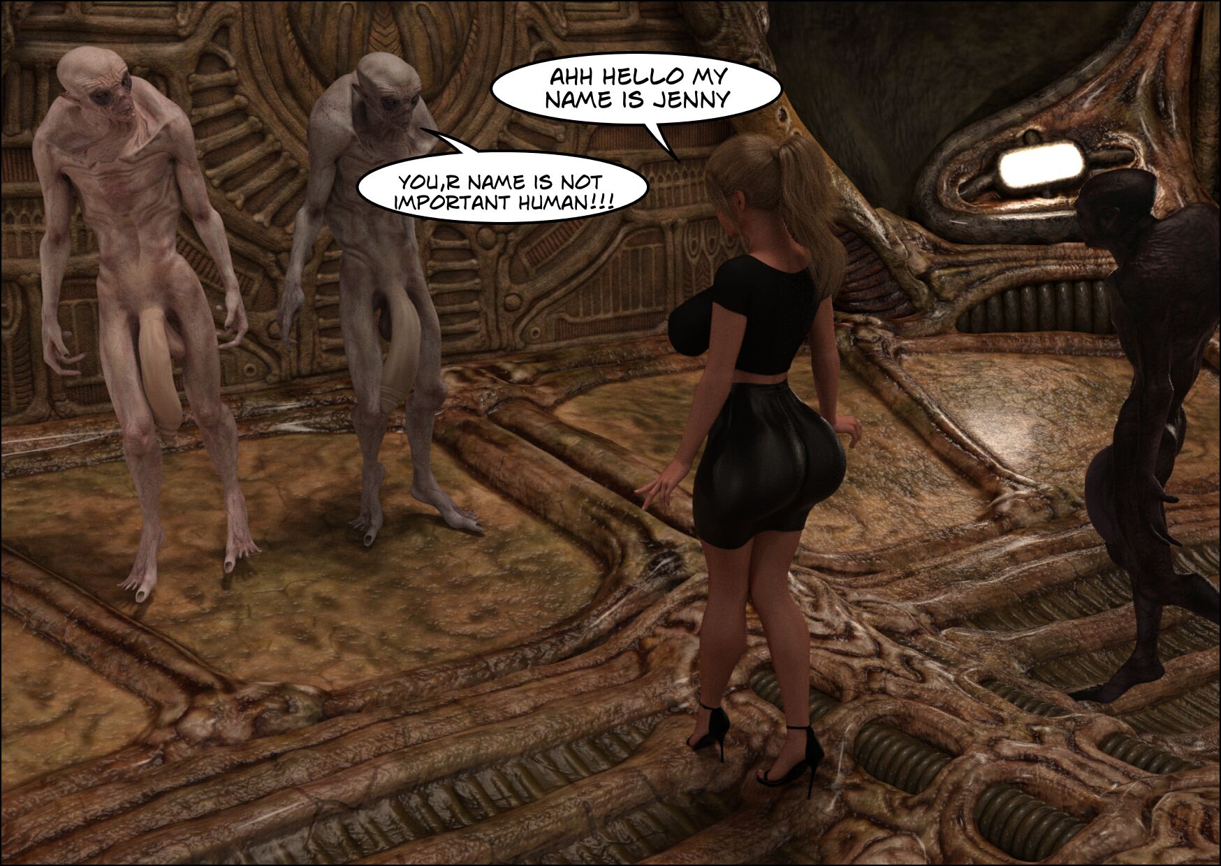 Space Creature [Elf3D] - Chapter 2 — Page 5