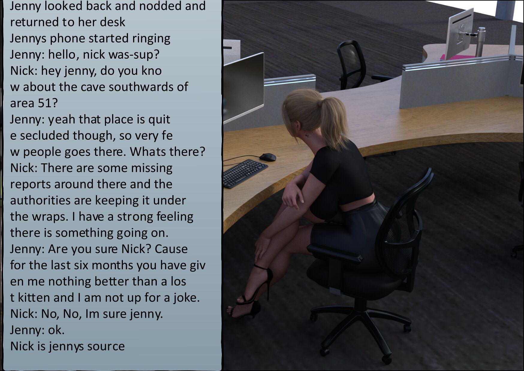 Space Creature [Elf3D] - Chapter 1 — Page 4