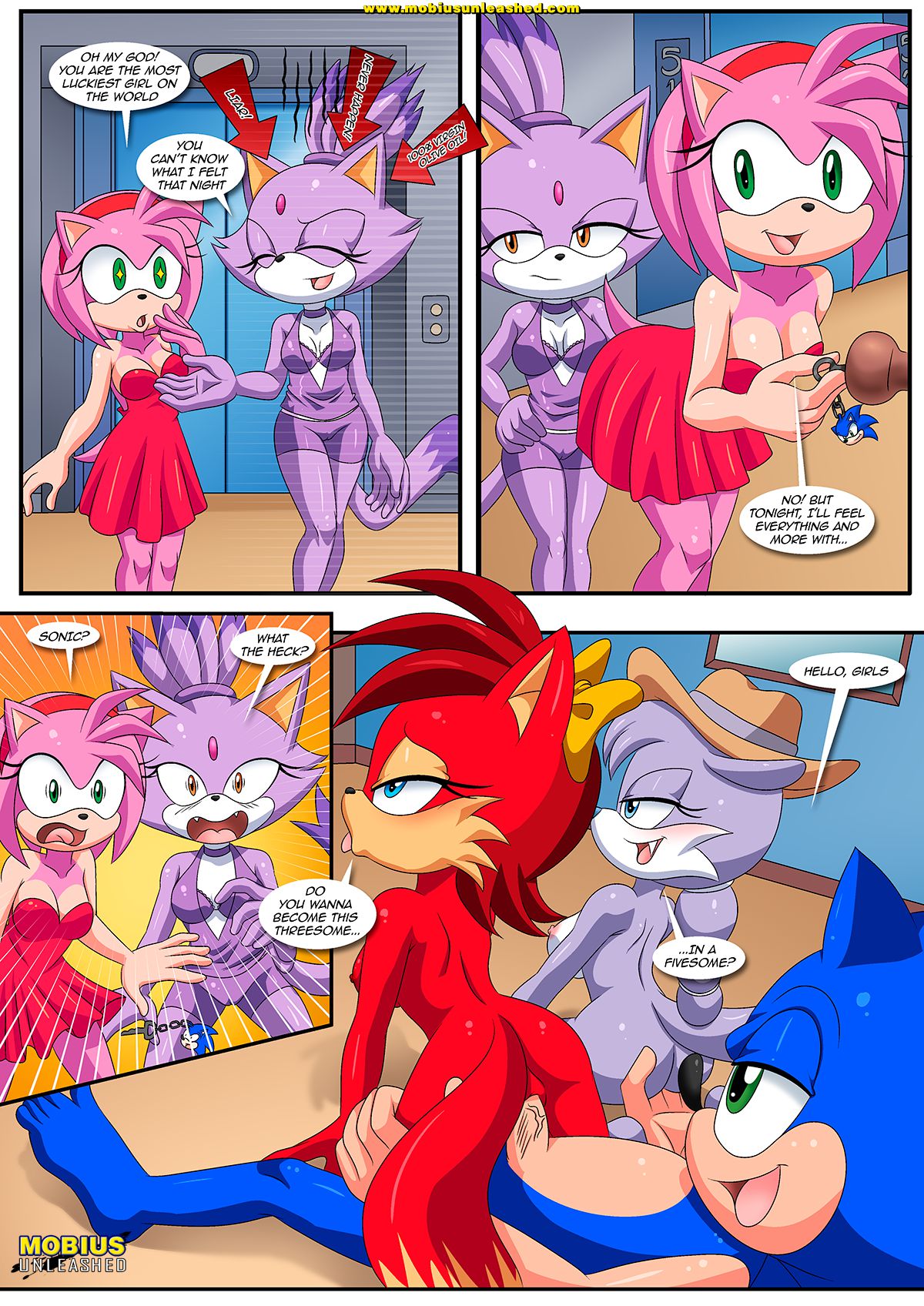 Burning Love (Sonic the Hedgehog) [Palcomix , Mobius Unleashed] - Chapter 1 — Page 10