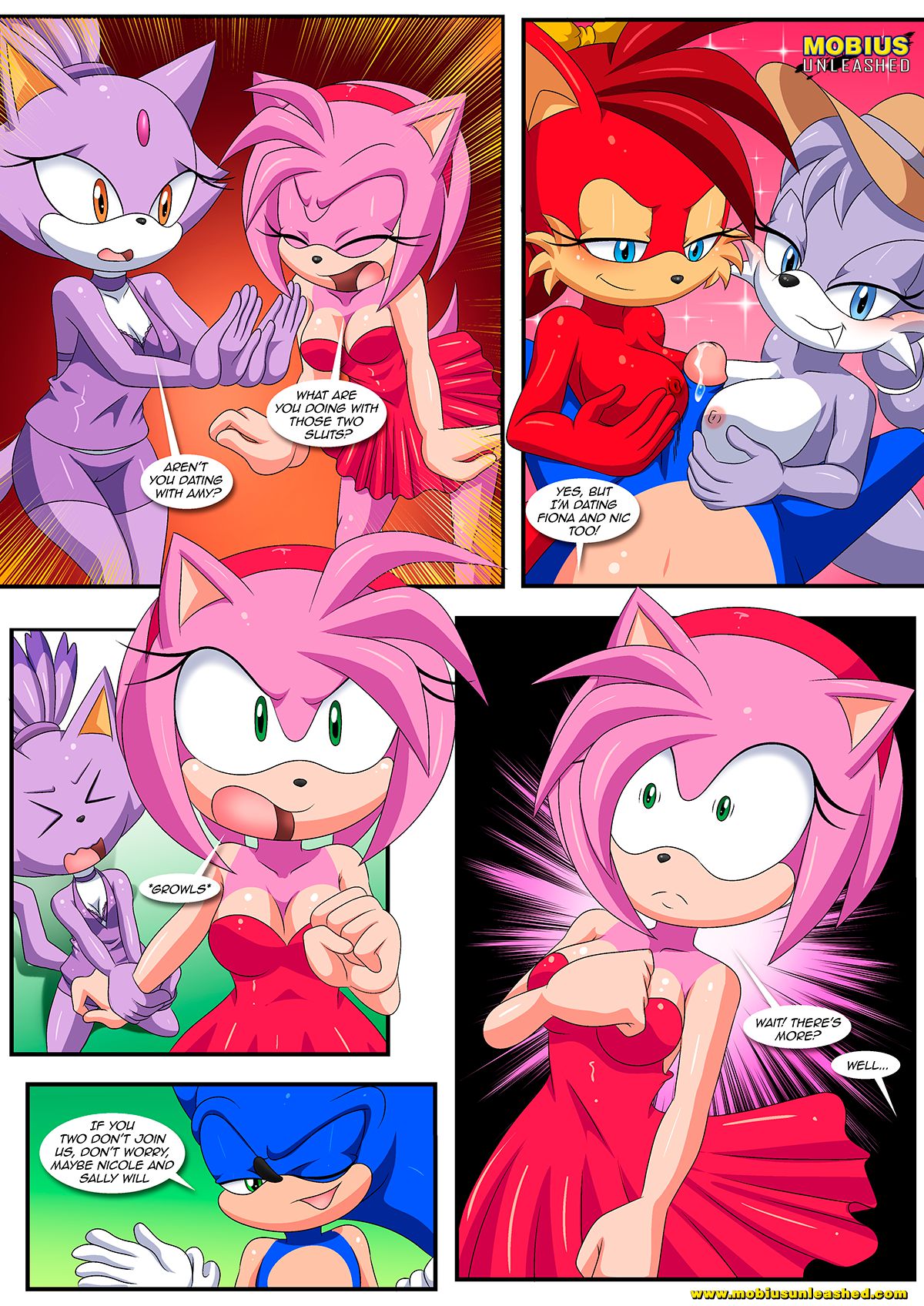 Burning Love (Sonic the Hedgehog) [Palcomix , Mobius Unleashed] - Chapter 1 — Page 11