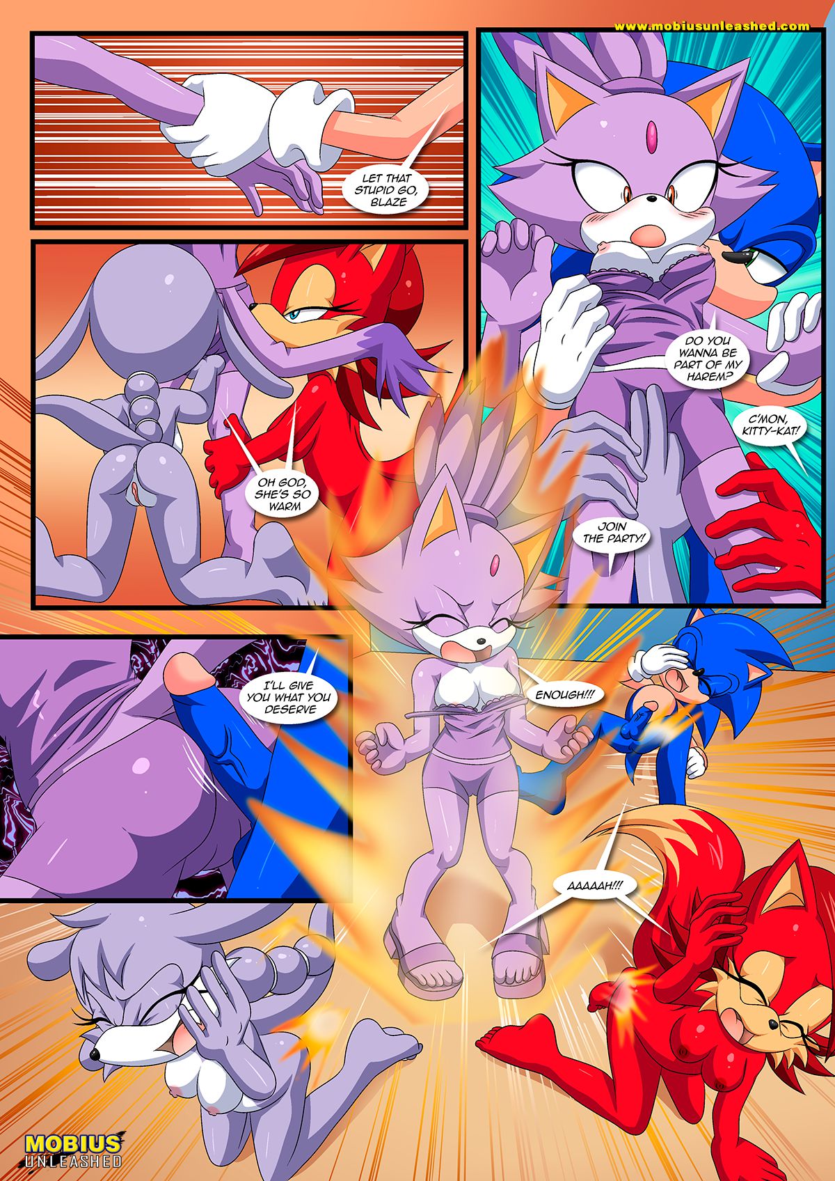 Burning Love (Sonic the Hedgehog) [Palcomix , Mobius Unleashed] - Chapter 1 — Page 15