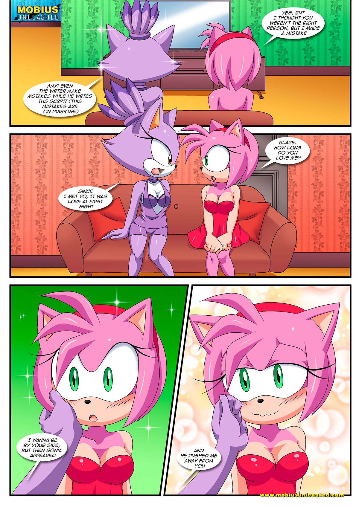 Burning Love (Sonic the Hedgehog) [Palcomix , Mobius Unleashed] - Chapter 1 — Page 21