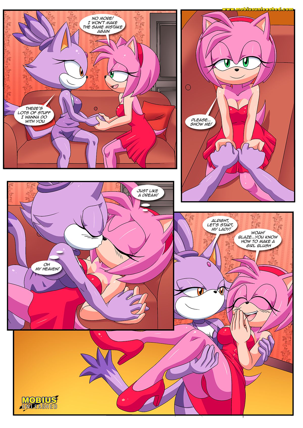 Burning Love (Sonic the Hedgehog) [Palcomix , Mobius Unleashed] - Chapter 1 — Page 22