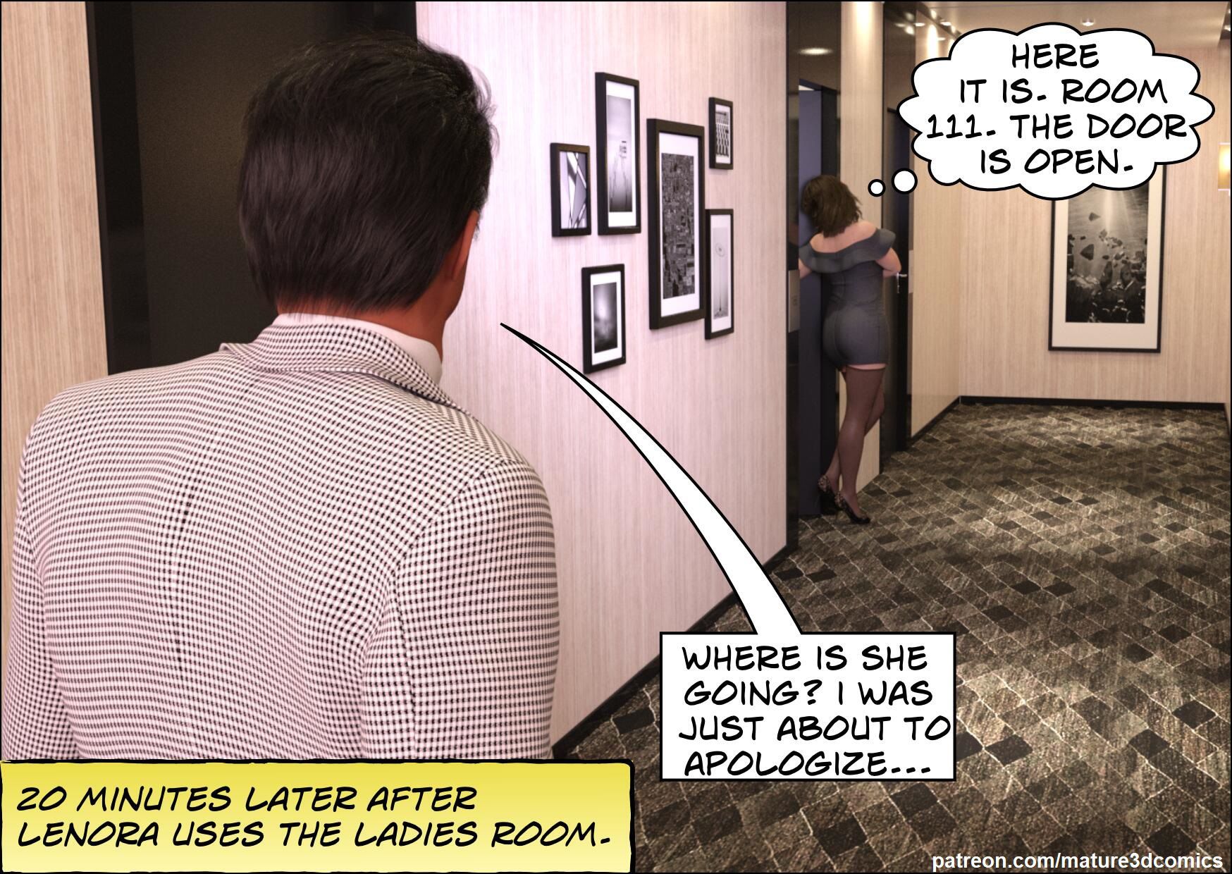 The Reception [Mature3DComics] - Chapter 1 — Page 10