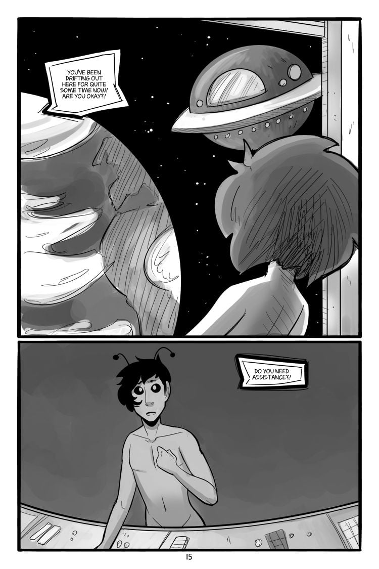 In Space, No One Can Hear You Shlick [Tissue Box] - Chapter 1 — Page 15