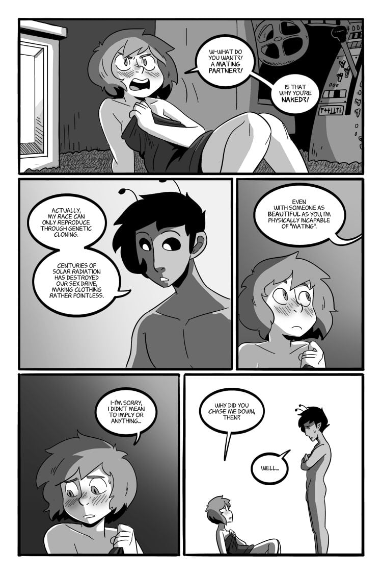 In Space, No One Can Hear You Shlick [Tissue Box] - Chapter 1 — Page 19