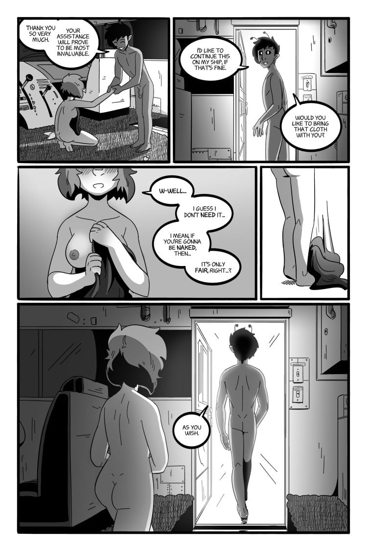 In Space, No One Can Hear You Shlick [Tissue Box] - Chapter 1 — Page 22