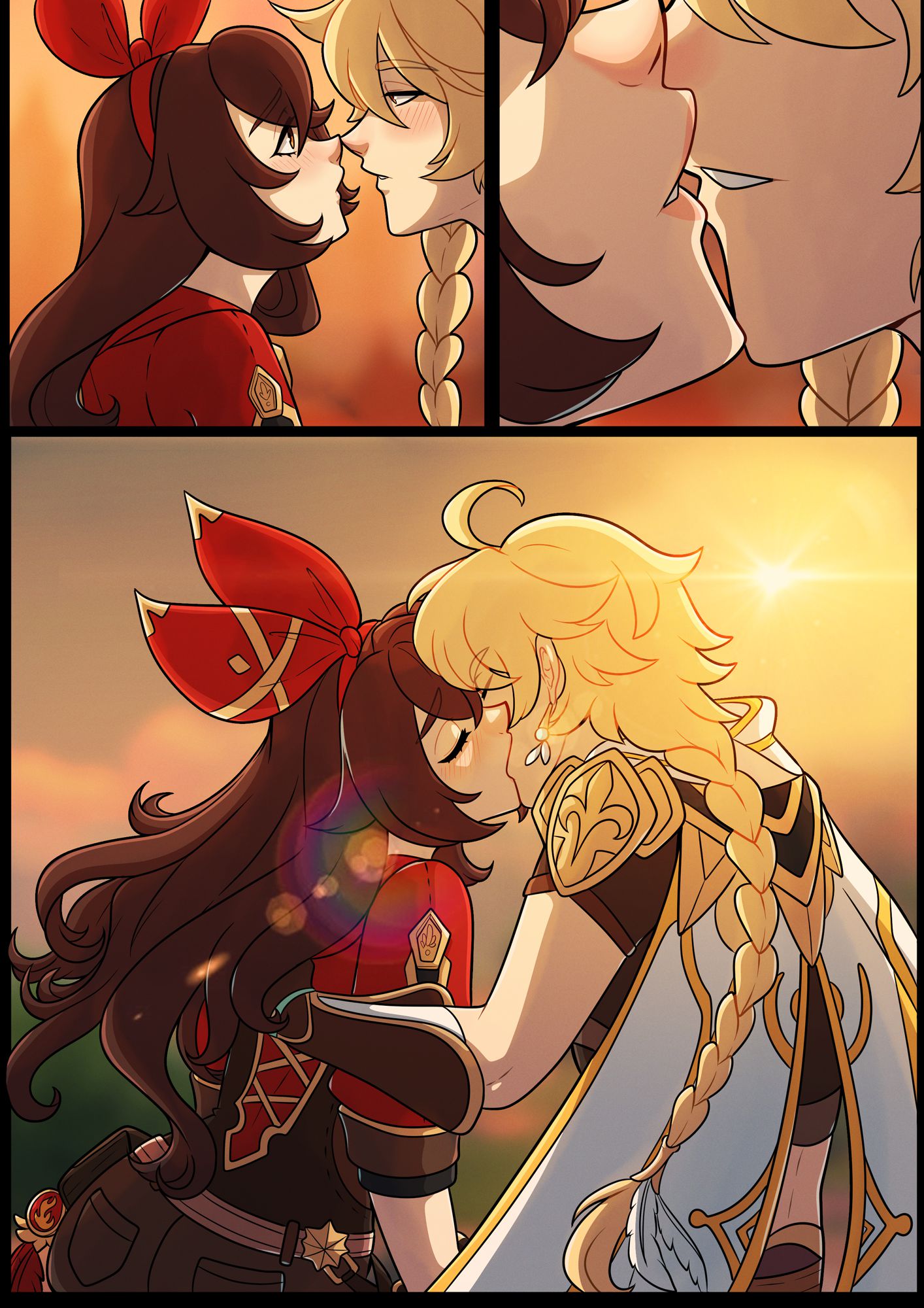 The Traveler’s Guide to Teyvat’s Heart – Amber (Genshin Impact) [Kinkymation] - Chapter 1 — Page 8