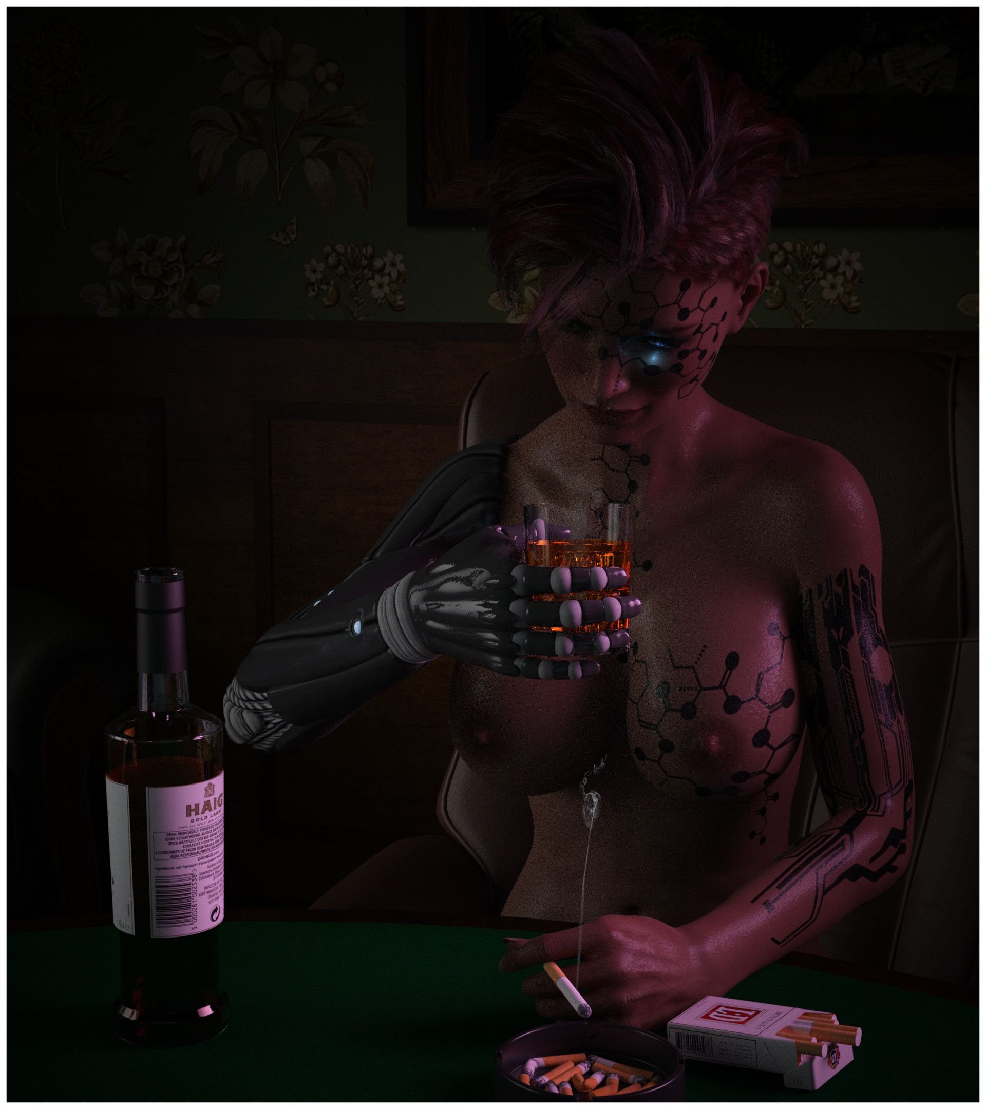 Cyberpunked (Cyberpunk 2077 , The Witcher) [Manual_Focus] - Chapter 1.5 — Page 16