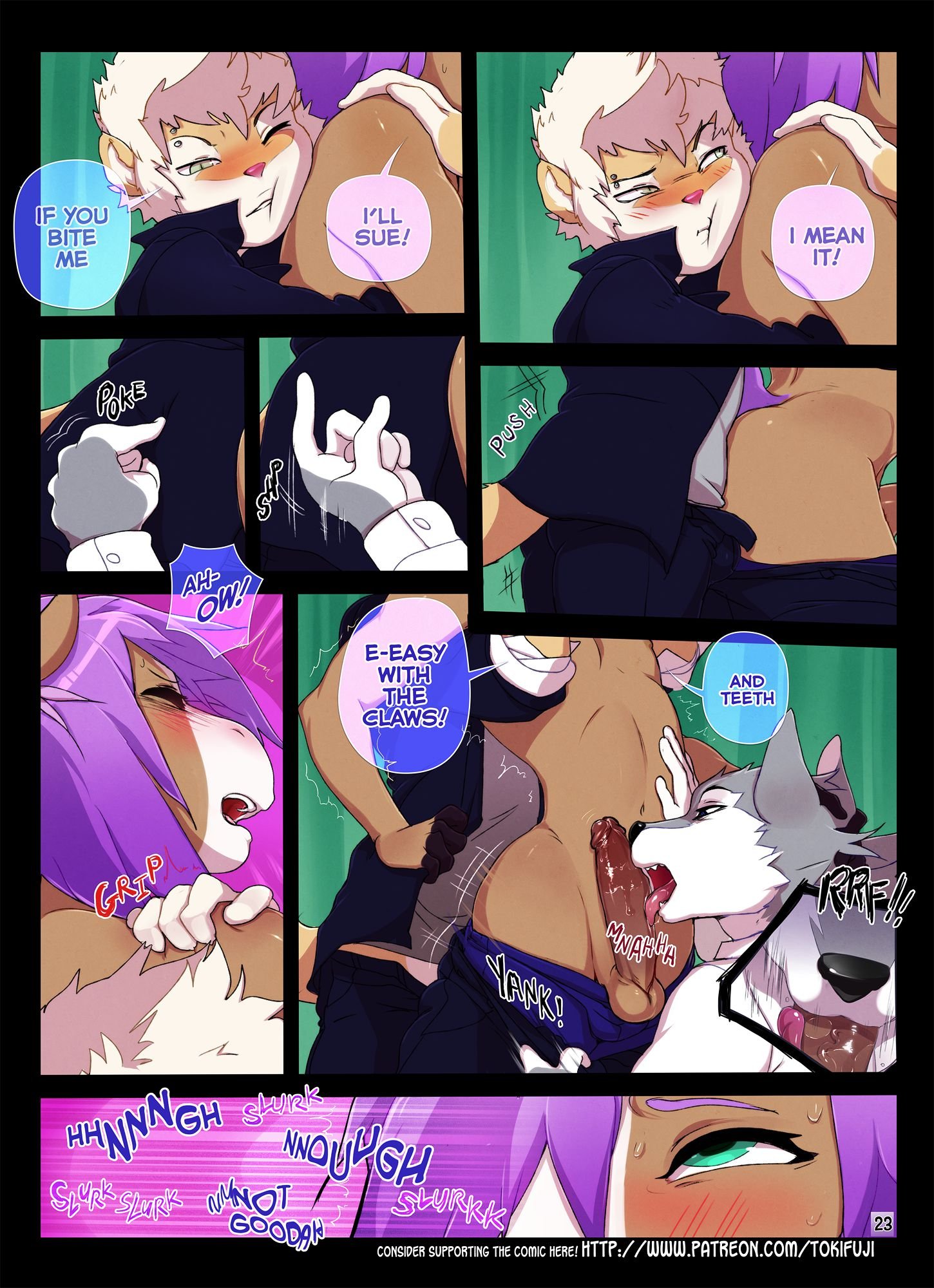 Going Down in Glory [Tokifuji] - Chapter 2 — Page 23