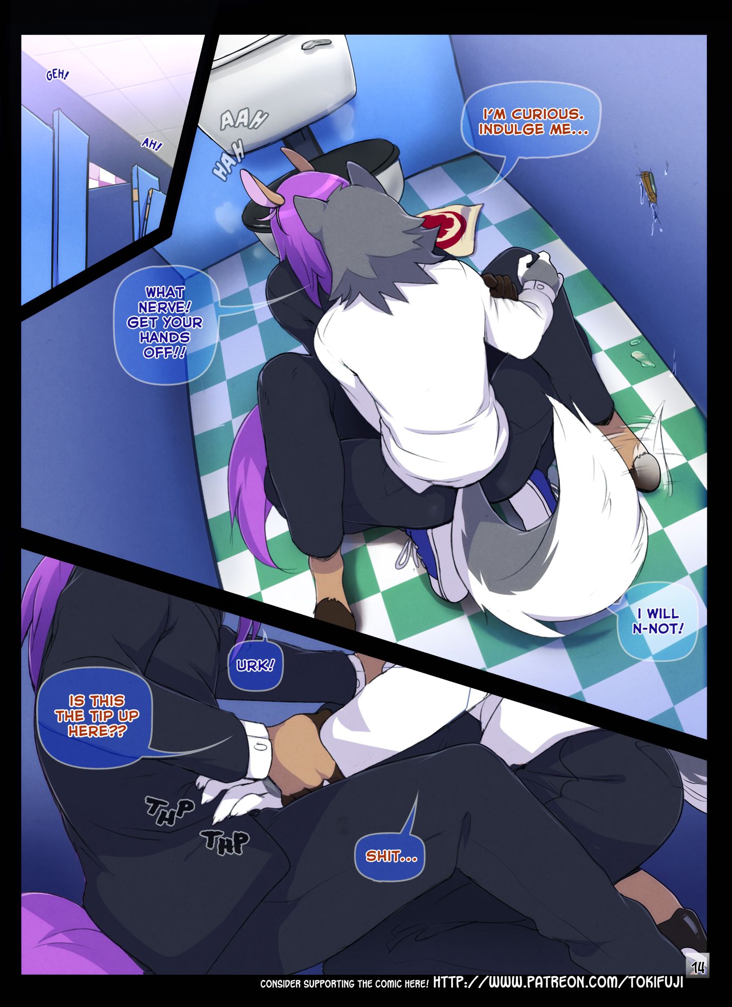 Going Down in Glory [Tokifuji] - Chapter 1 — Page 14