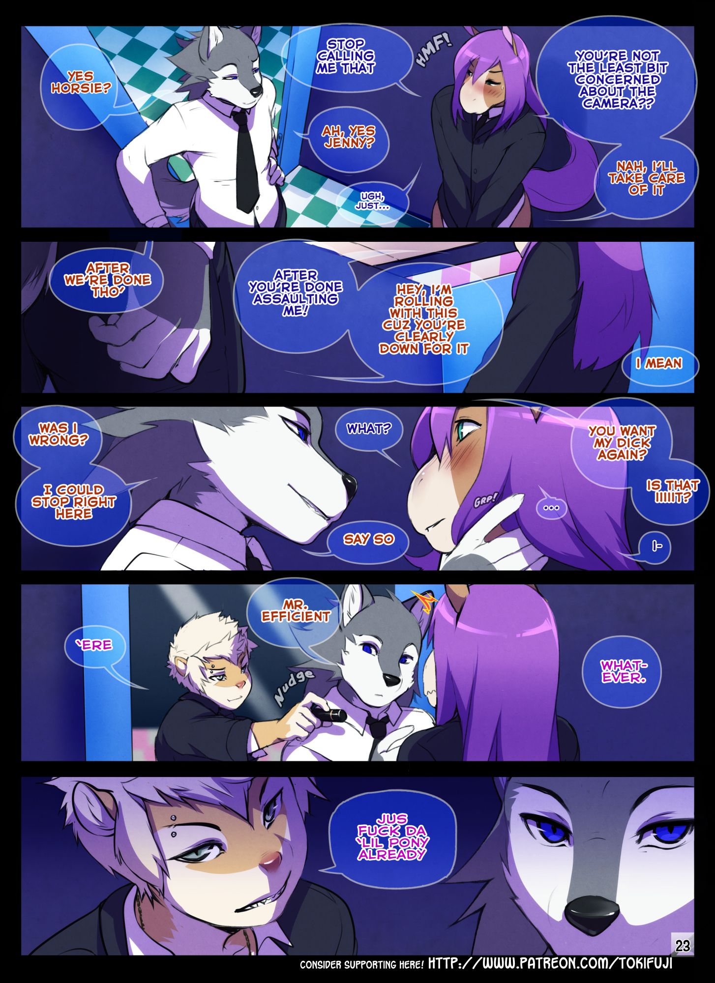 Going Down in Glory [Tokifuji] - Chapter 1 — Page 23