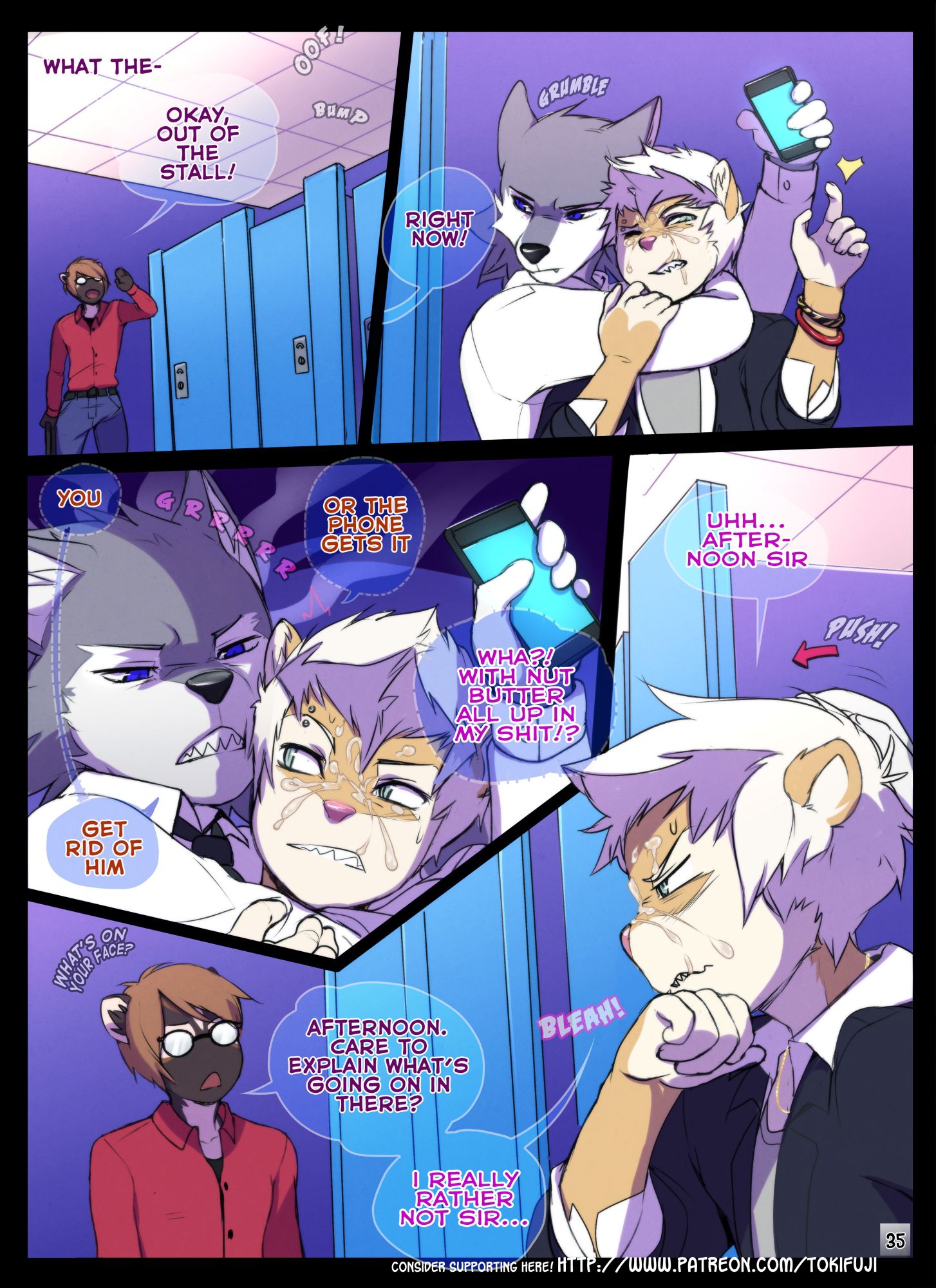 Going Down in Glory [Tokifuji] - Chapter 1 — Page 35