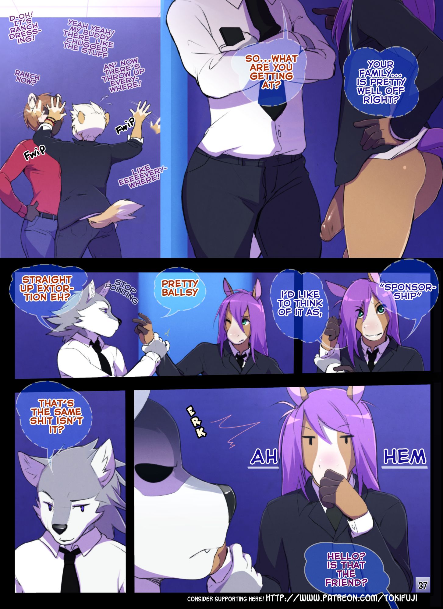 Going Down in Glory [Tokifuji] - Chapter 1 — Page 37