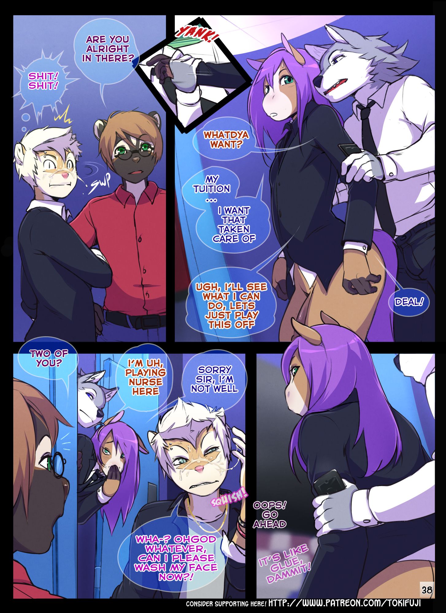 Going Down in Glory [Tokifuji] - Chapter 1 — Page 38
