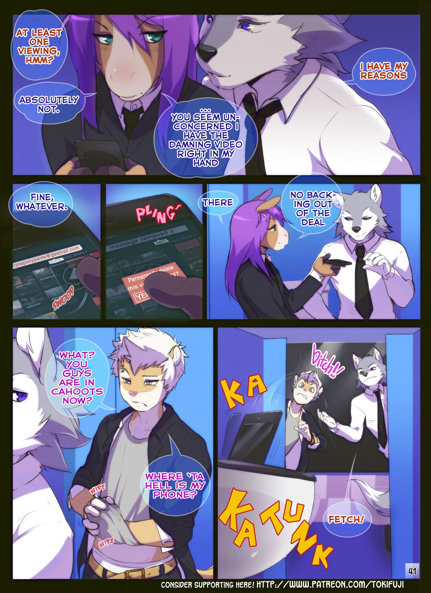 Going Down in Glory [Tokifuji] - Chapter 1 — Page 41