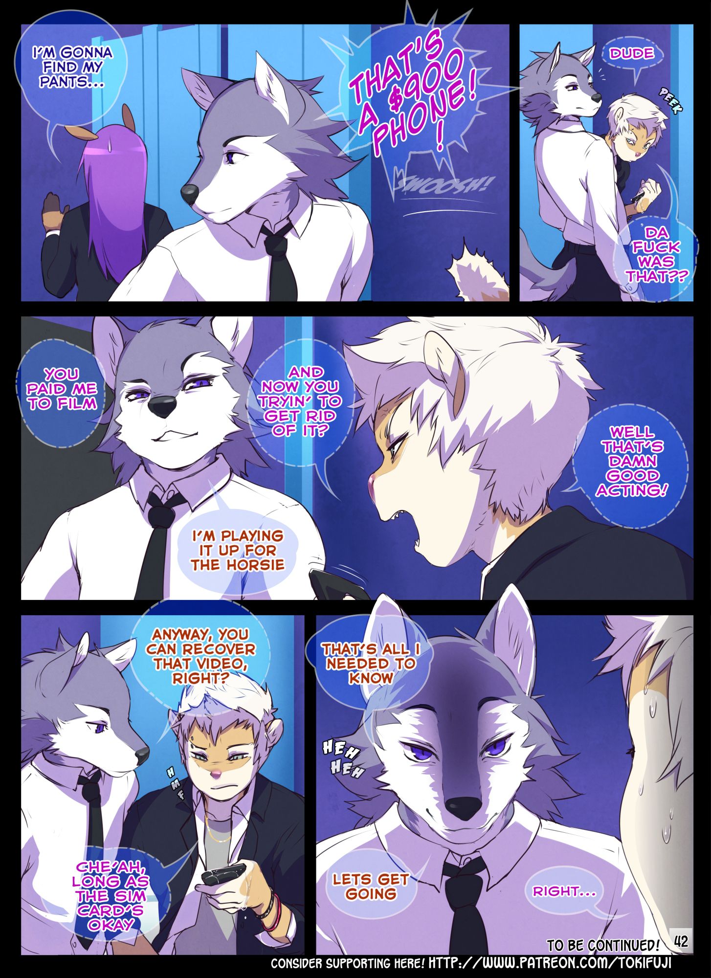 Going Down in Glory [Tokifuji] - Chapter 1 — Page 42