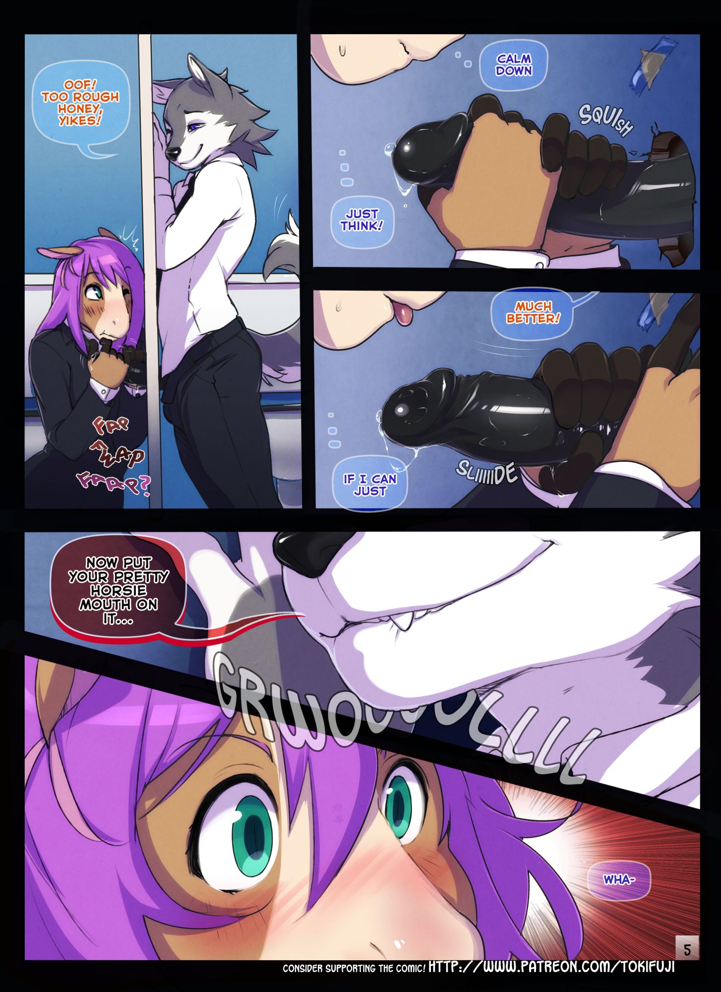 Going Down in Glory [Tokifuji] - Chapter 1 — Page 5