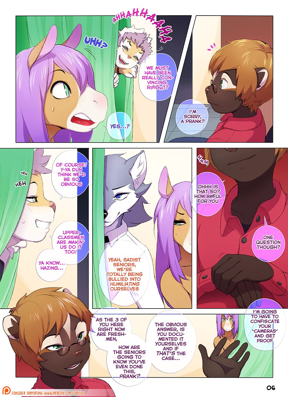 Going Down in Glory [Tokifuji] - Chapter 3 — Page 6