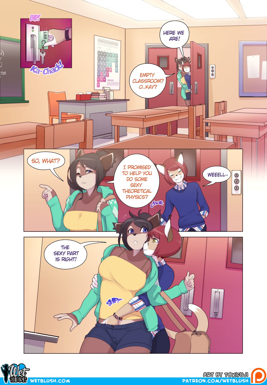 Tits 4 Tat [Tokifuji] - Chapter 1 — Page 7