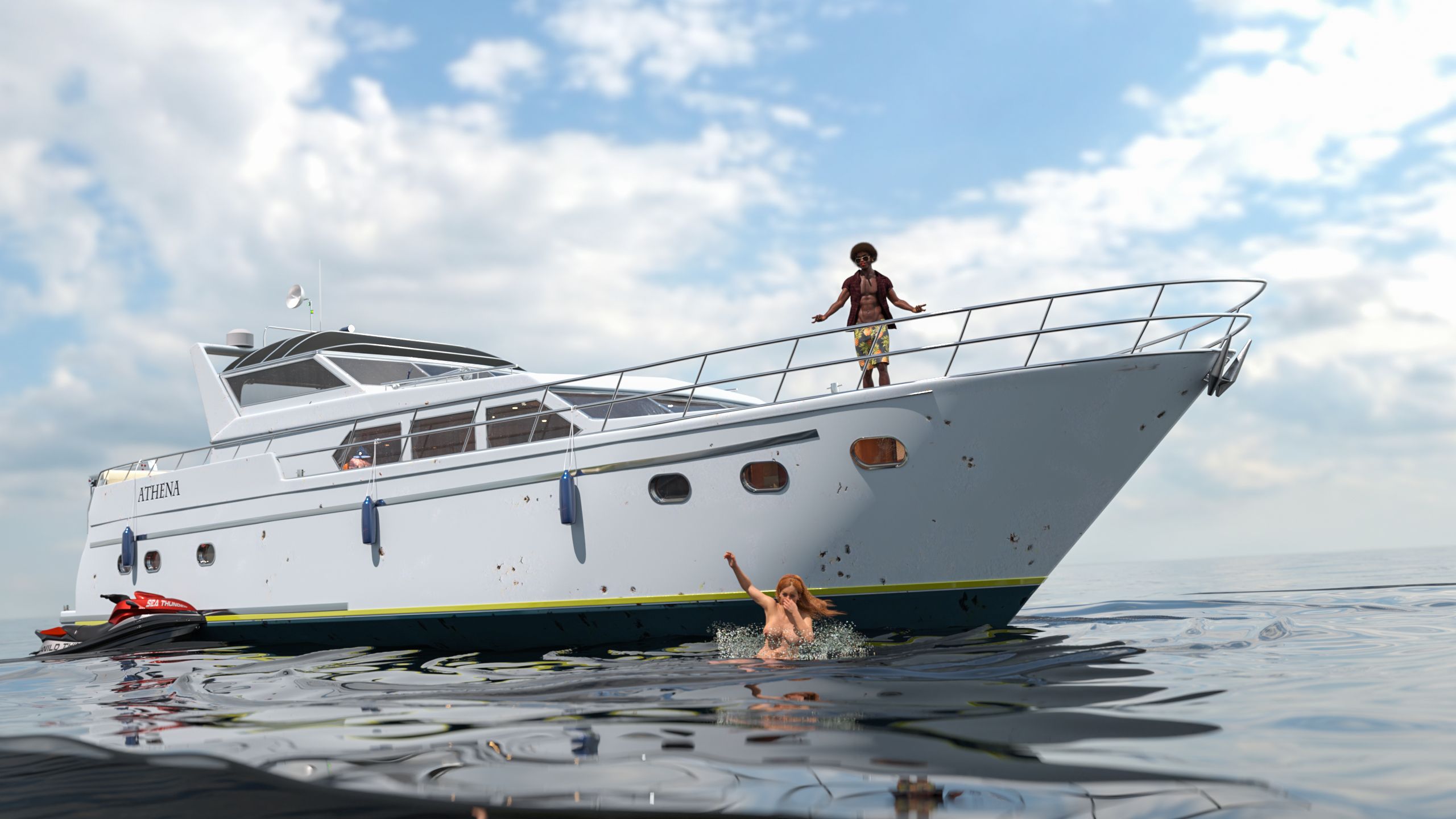 A Day At The Beach [LBW] - Chapter 1 — Page 46