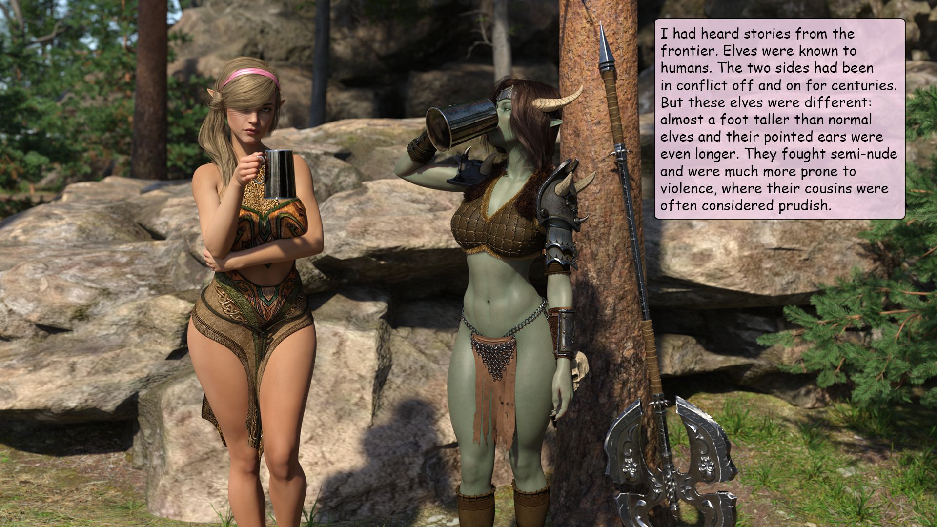 Tayla Of Genesis [Kizaru3D] - Chapter 1 — Page 6