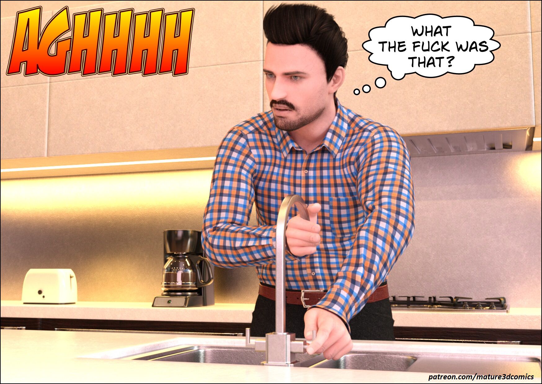 Slutwife Gangbang [Mature3DComics] - Chapter 1 — Page 5