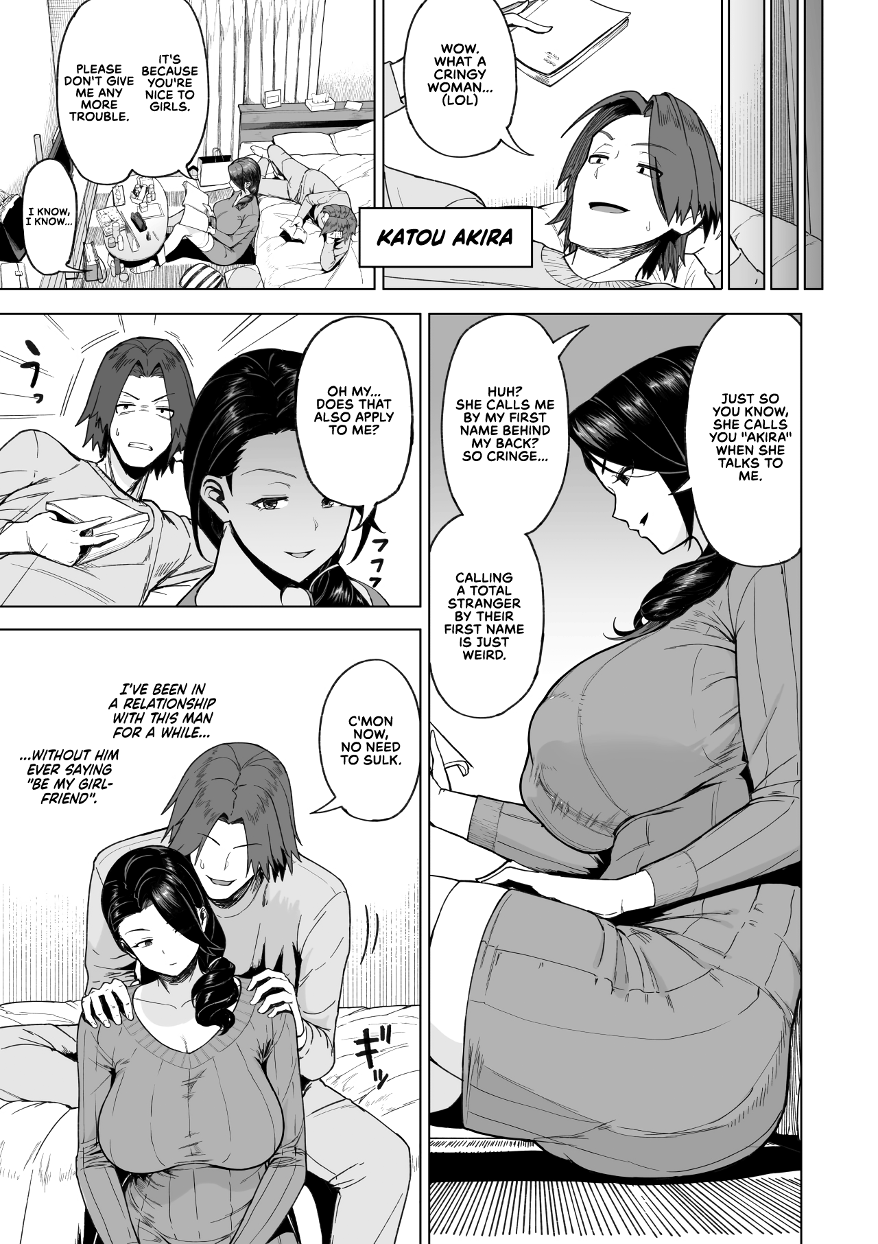 More Than A Sex Friend, Less Than A Fiancée [Saru no Koshikake] - Chapter 1 — Page 8