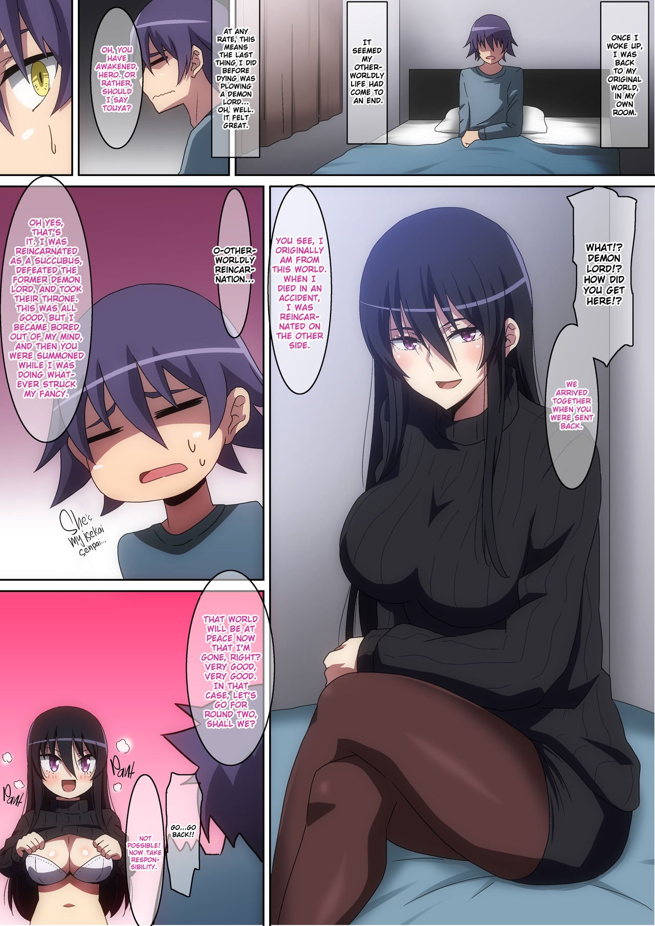 The Demon Lord and the Summoned Hero (In Another World With My Smartphone) [Hara] - Chapter 1 — Page 18