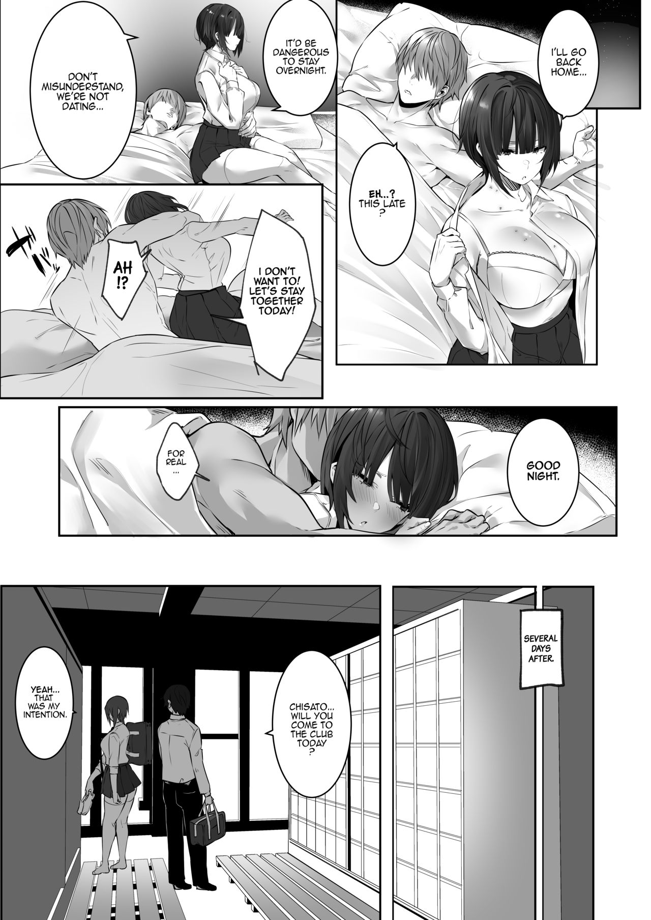 Having Cheating Sex with the Strong-minded Girl from the School’s Athletic Club [Mitsudoue] - Chapter 1 — Page 25