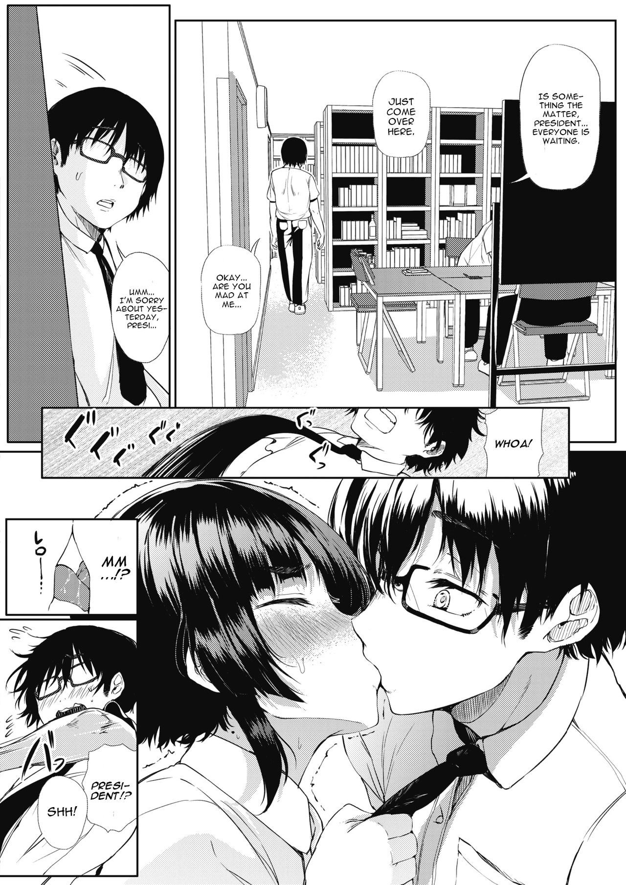 Tobikyuu Renai Seito Kaichou-san!! [Nusmusbim] - Chapter 1 — Page 6