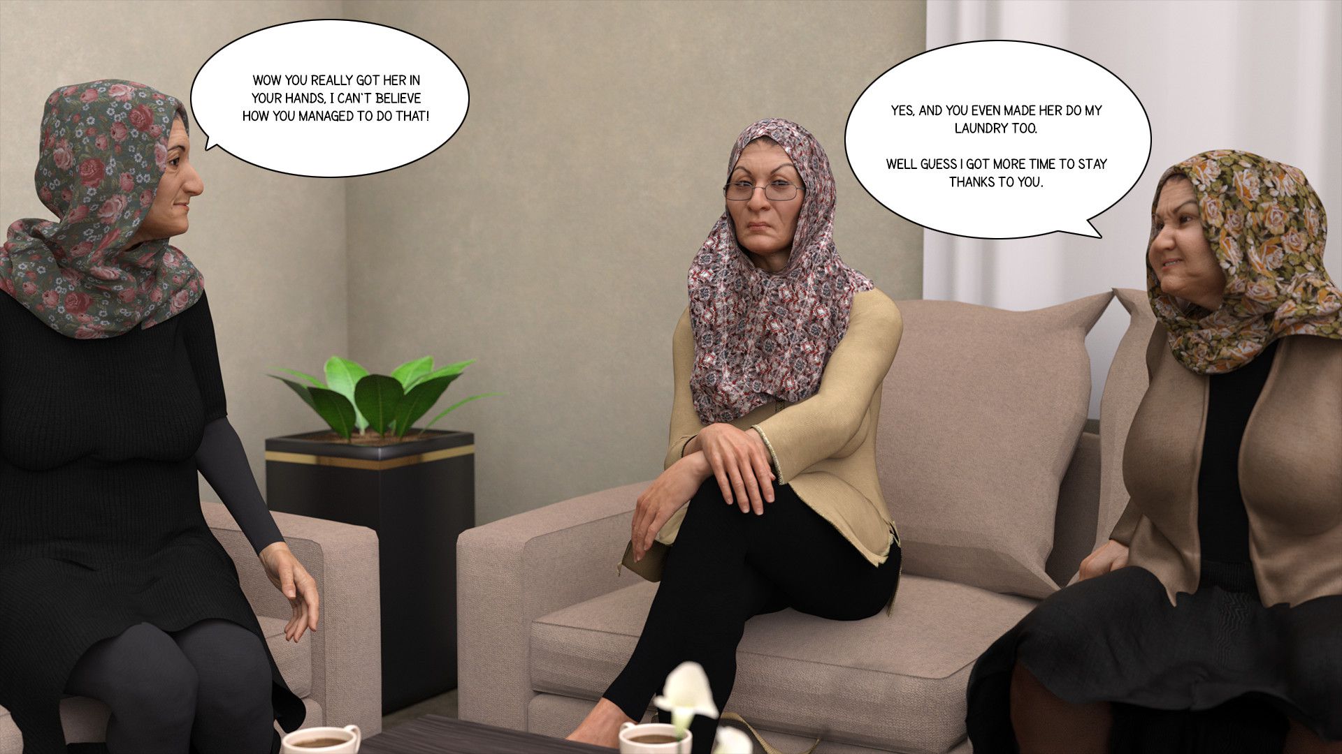 Fatimas Stories [VforVendettaV] - Chapter 1.1 — Page 9