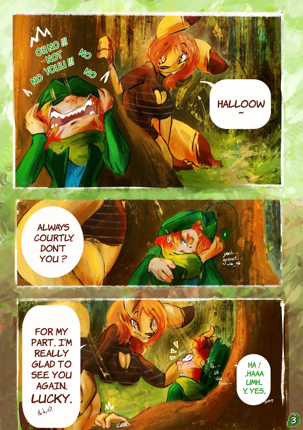 Lucky and Chocolate Charms [Spirale] - Chapter 1 — Page 4