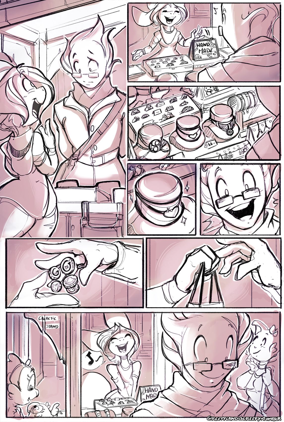 Chez Grillby (Undertale) [Spirale] - Chapter 1 — Page 8