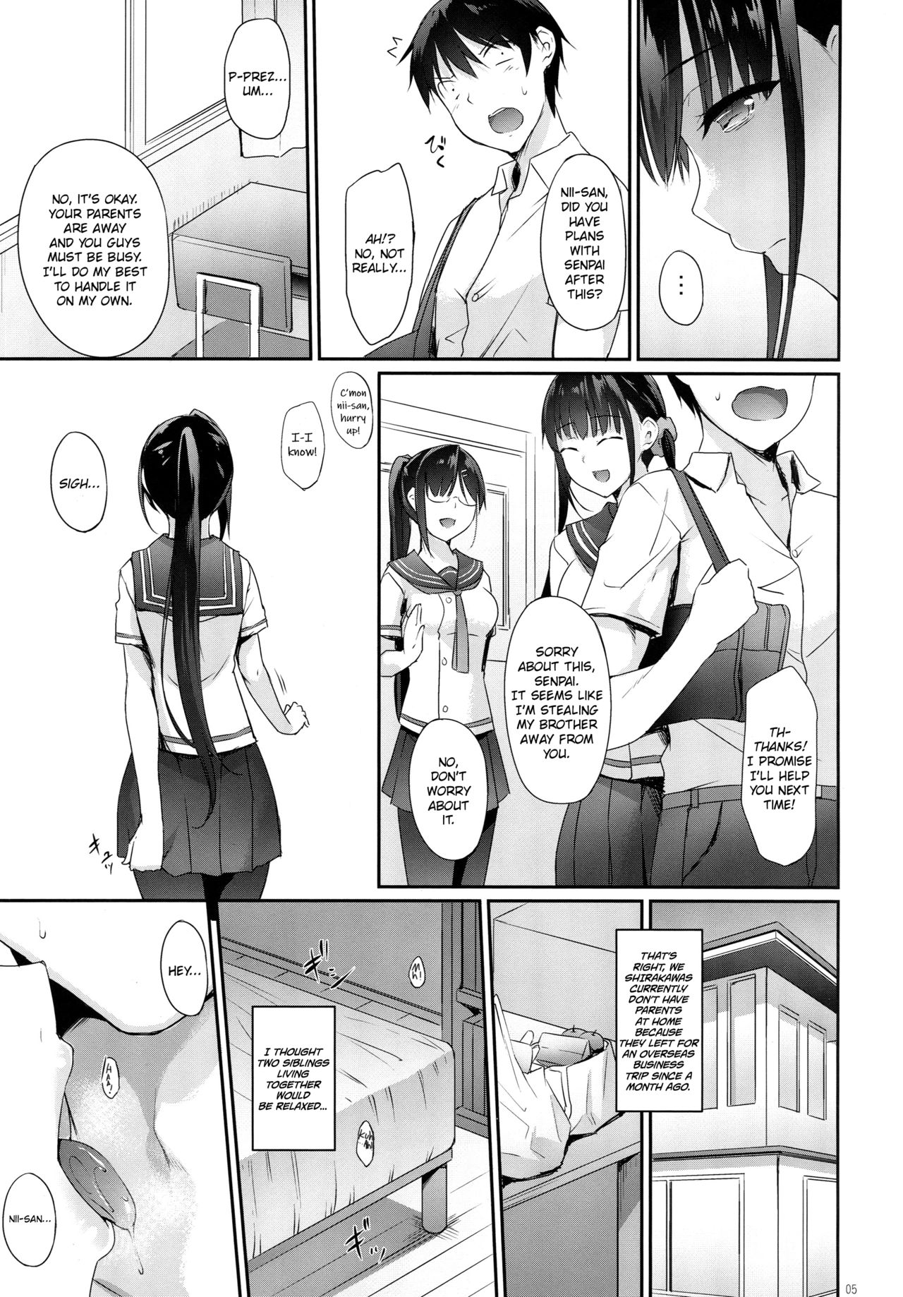 SISUANA – Sister Hole [Nakano Sora] - Chapter 1 — Page 4