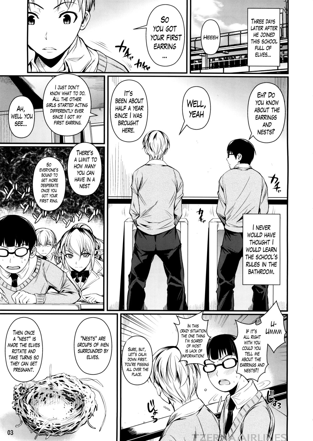 High Elf x High School [Fuetakishi] - Chapter 3 — Page 4