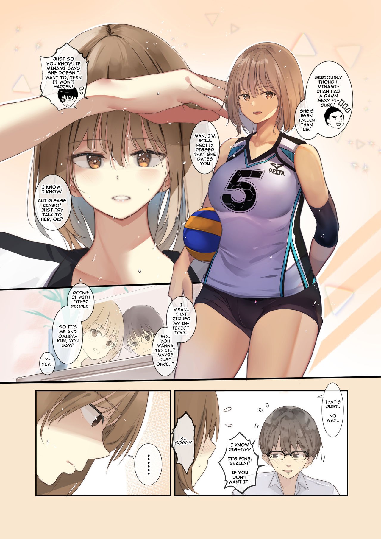 The number of times I can meet her in the volleyball club from that day of letting her fall asleep has decreased … [Wes Heartland Smith] - Chapter 1 — Page 7