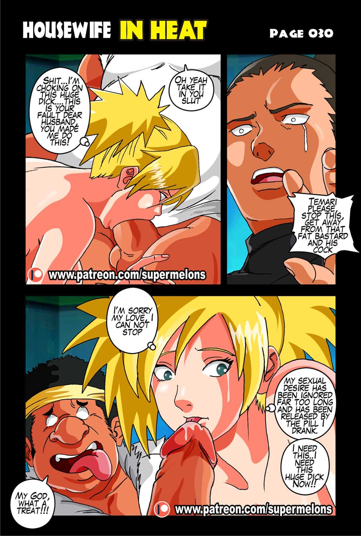 Housewife In Heat (Naruto) [Super Melons] - Chapter 1 — Page 33