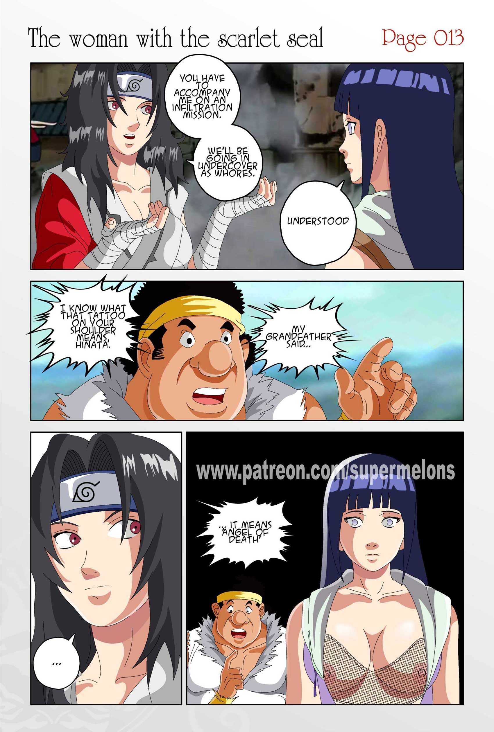 The Woman with the Scarlet Seal (Naruto) [Super Melons] - Chapter 1 — Page 16