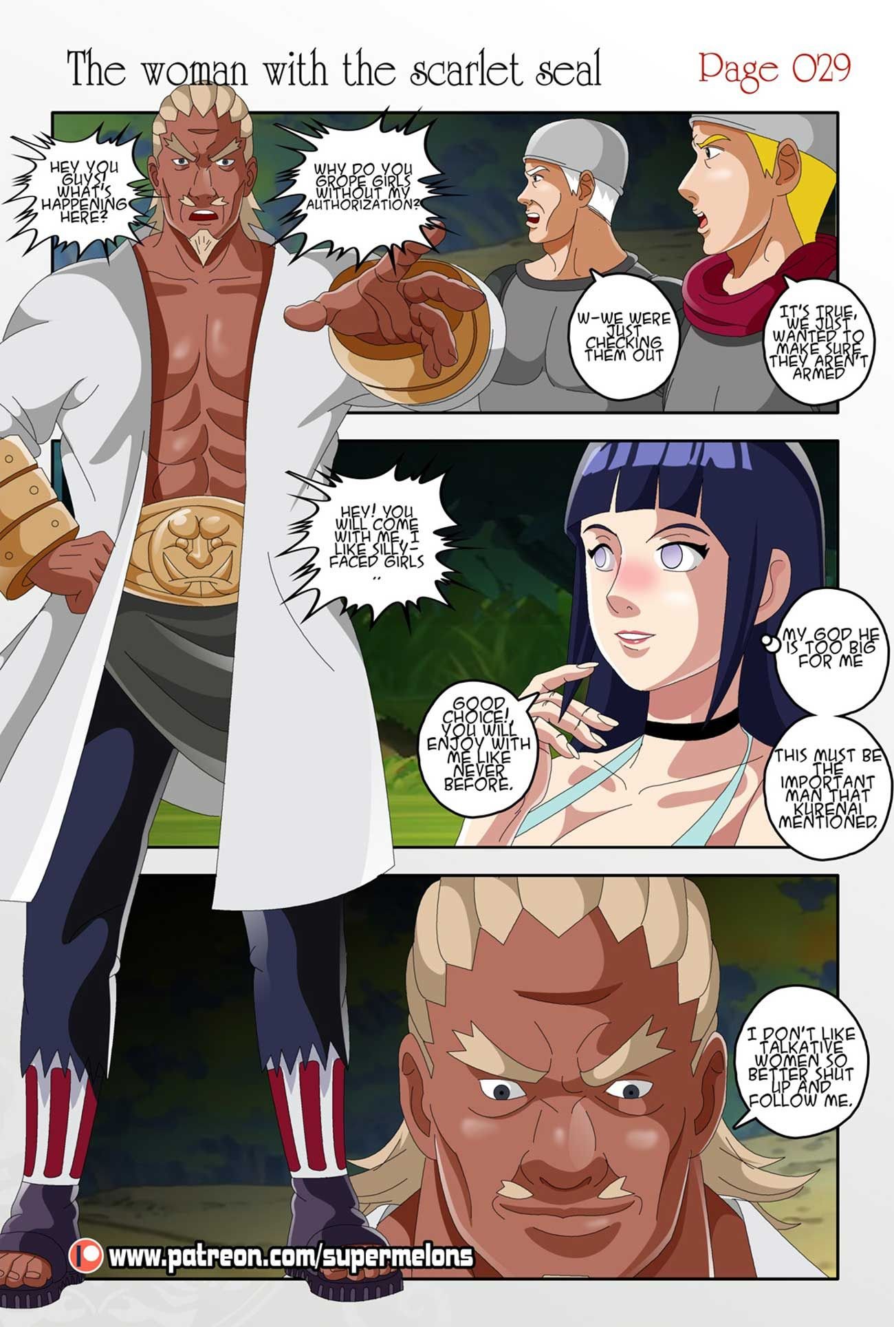 The Woman with the Scarlet Seal (Naruto) [Super Melons] - Chapter 1 — Page 33