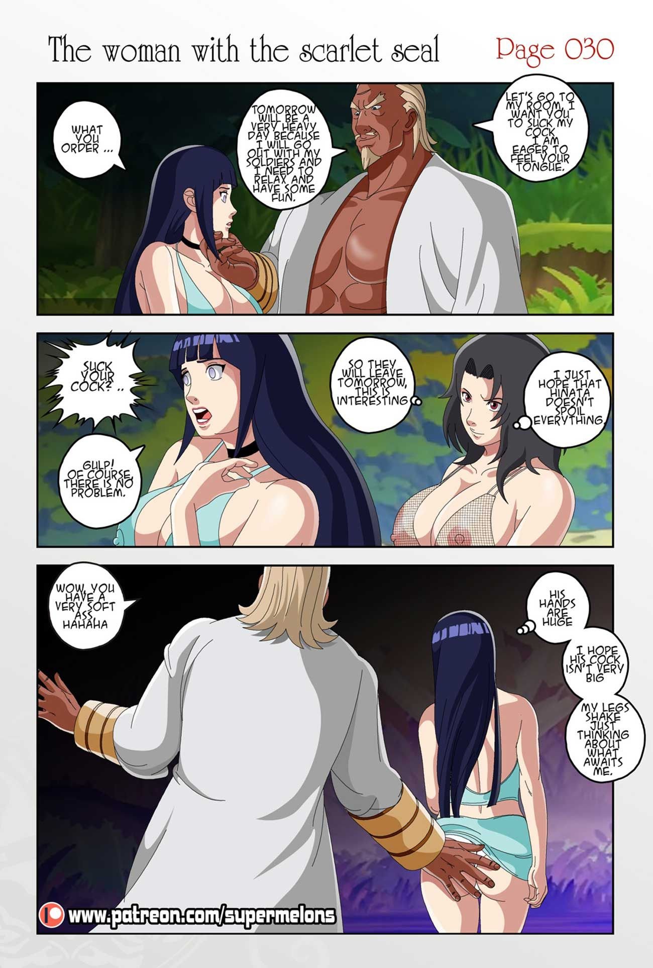 The Woman with the Scarlet Seal (Naruto) [Super Melons] - Chapter 1 — Page 34
