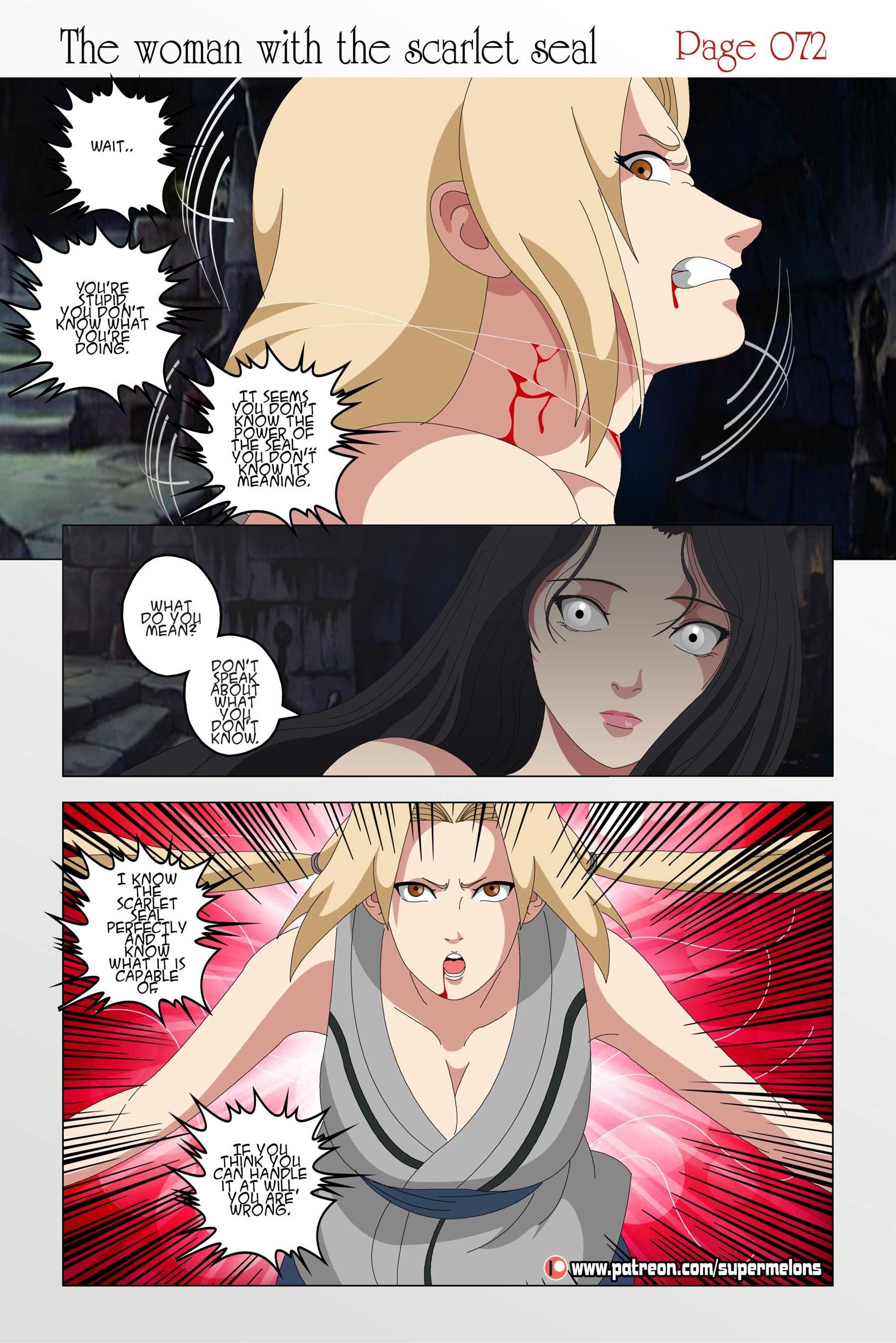 The Woman with the Scarlet Seal (Naruto) [Super Melons] - Chapter 1 — Page 76