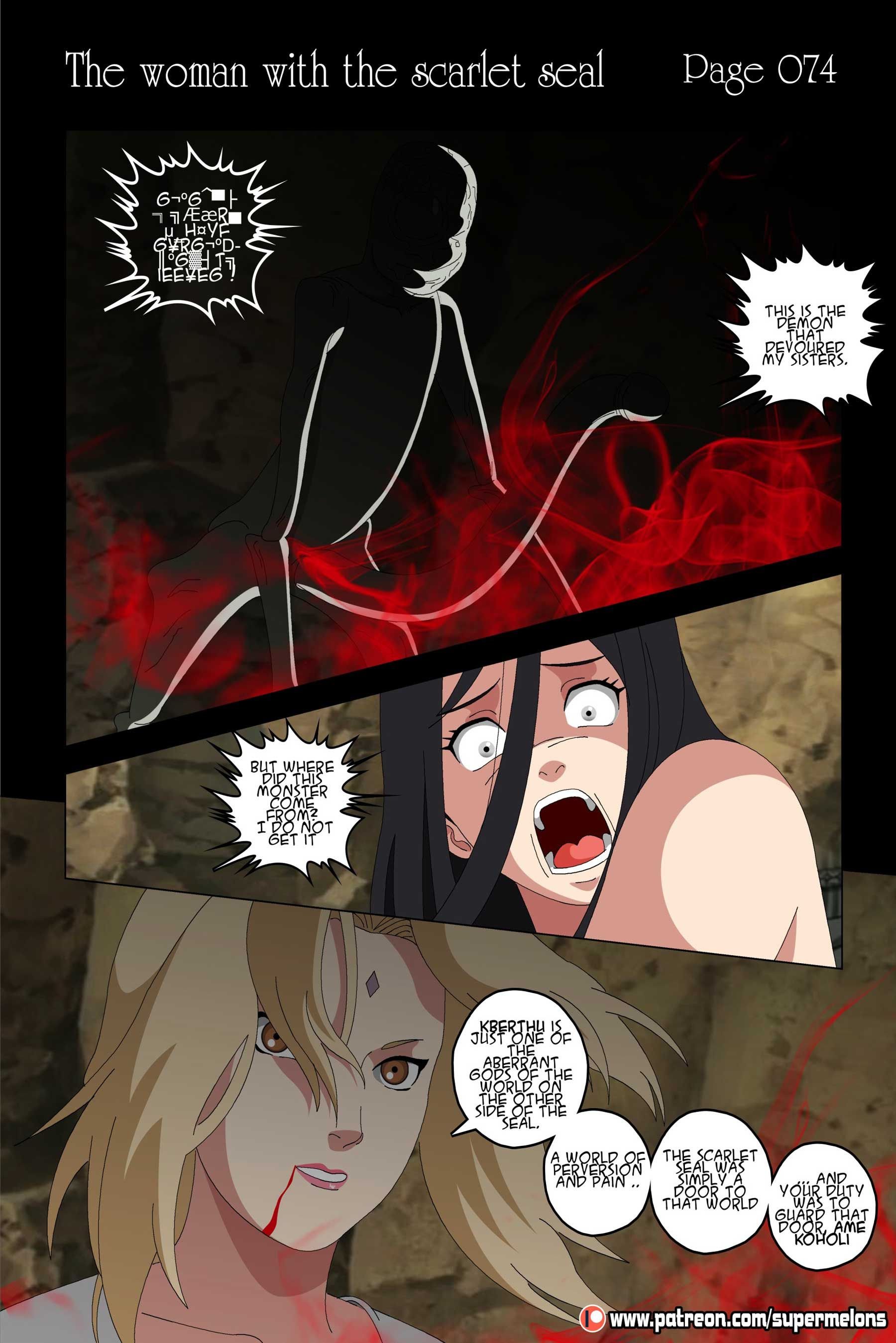 The Woman with the Scarlet Seal (Naruto) [Super Melons] - Chapter 1 — Page 78