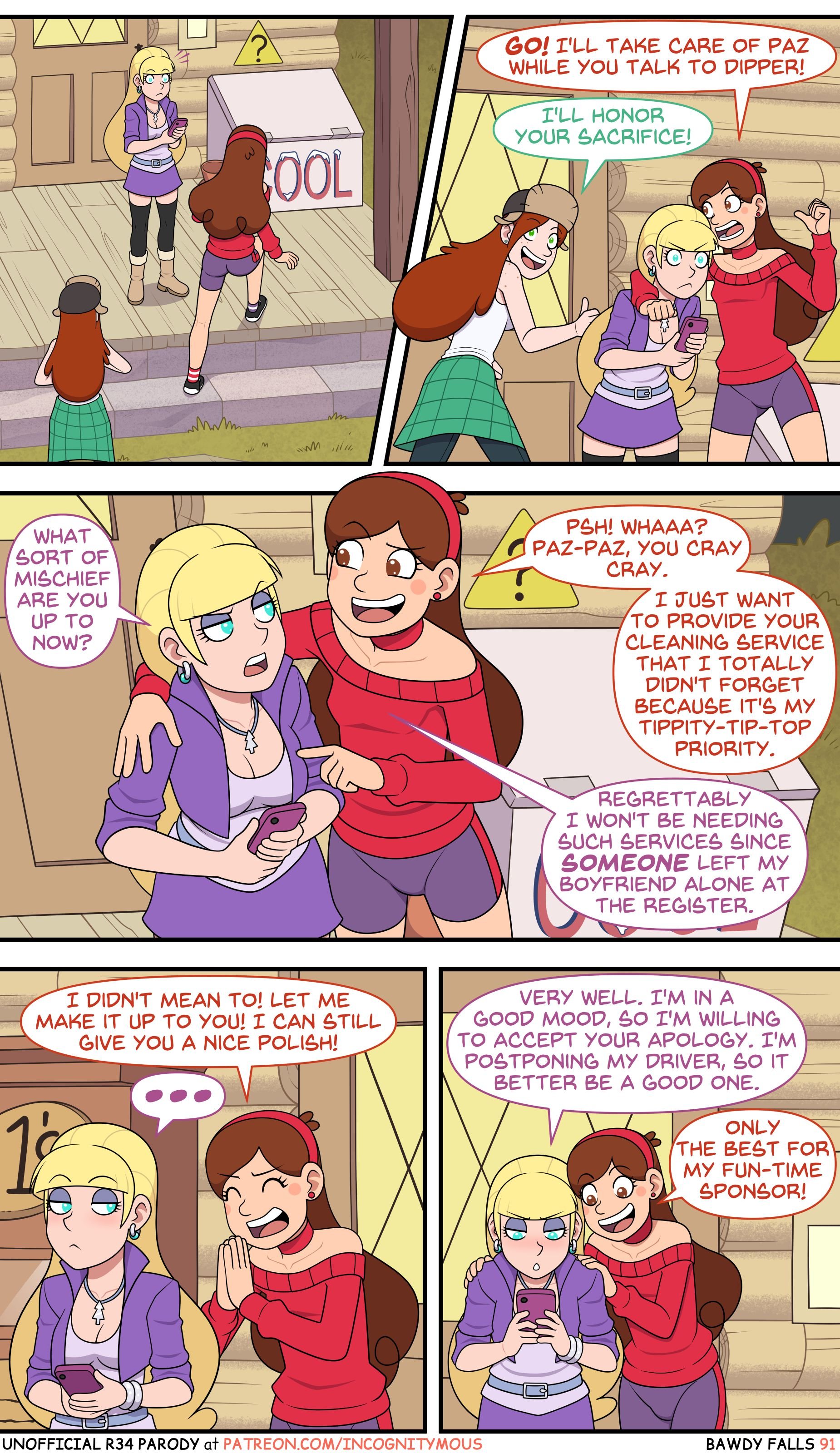 Bawdy Falls (Gravity Falls) [Incognitymous] - Chapter 2 — Page 30