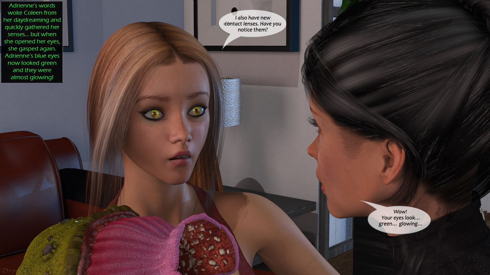 Revamping Adrienne [3DMonsterStories , Droid447] - Chapter 1 — Page 37