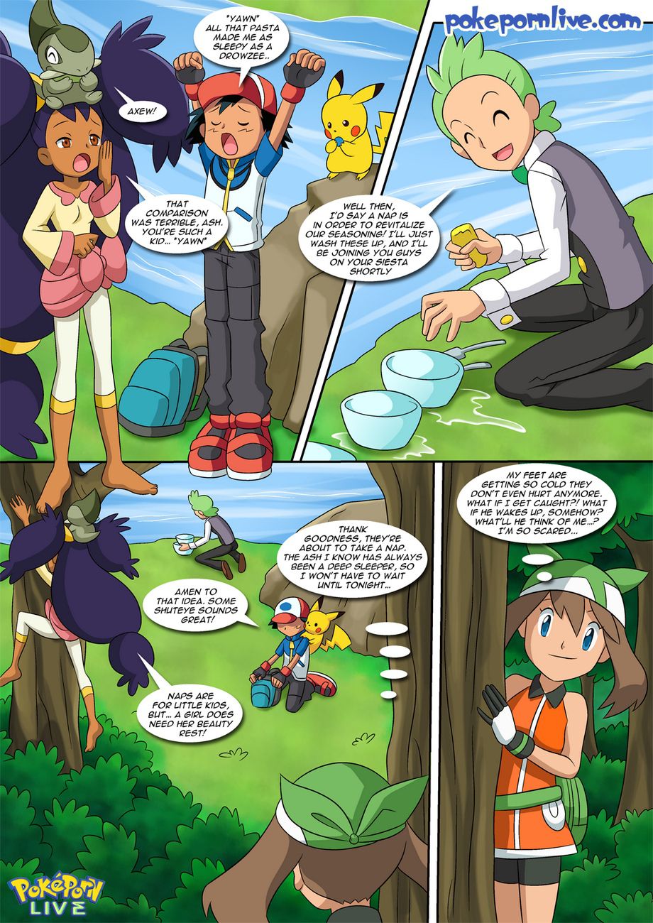 Wet Dreams (Pokemon) [PalComix] - Chapter 2 — Page 4
