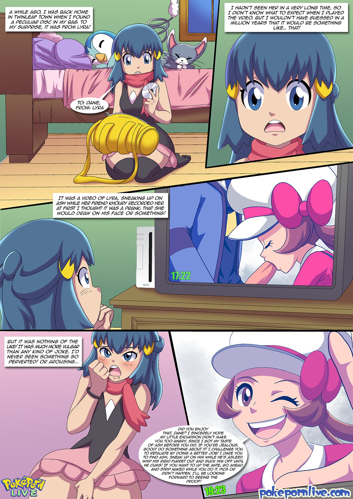 Wet Dreams (Pokemon) [PalComix] - Chapter 3 — Page 4