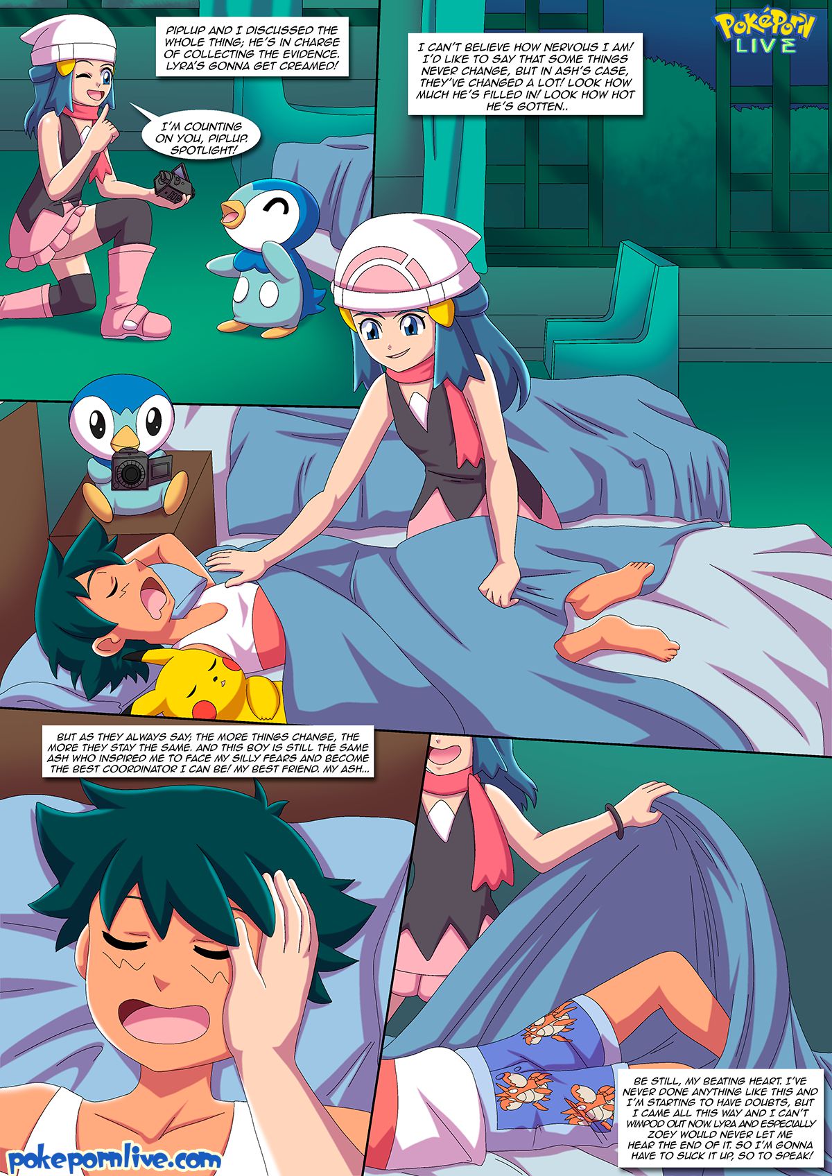 Wet Dreams (Pokemon) [PalComix] - Chapter 3 — Page 6